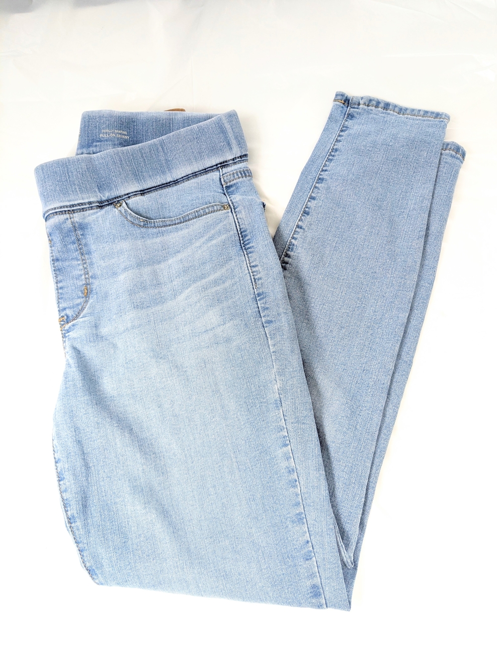 Signature Gold by Levi Strauss Light Blue Stretch Skinny Jeggings Size 6 W28 L30